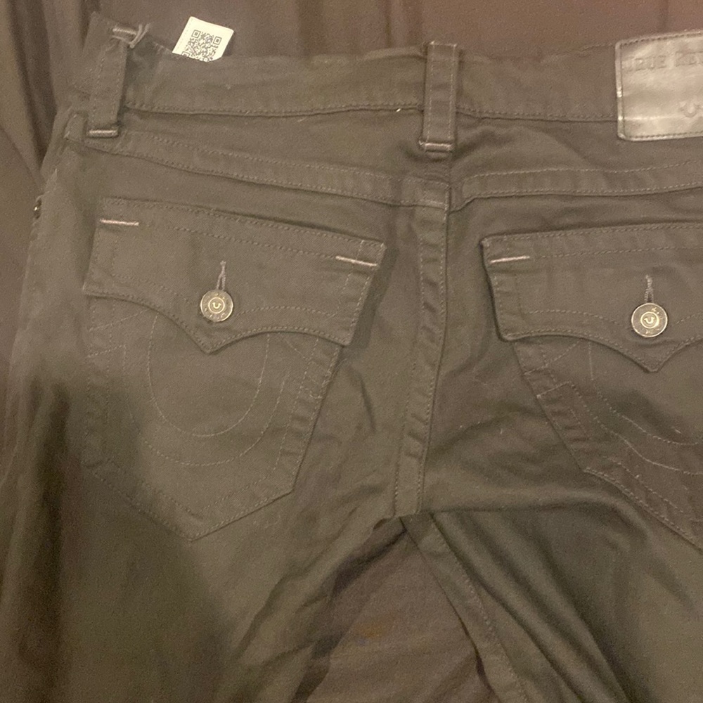 True religion blackout genius relaxed slim jeans